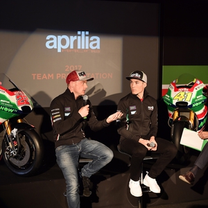 04 aprilia racing press conference