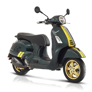Vespa gts super racing sixties verde