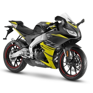 Aprilia rs 125 cyanide yellow 34dx fari accesi 1100x733