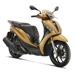 Piaggio medley s 125 oro opaco 3 4 ant dx