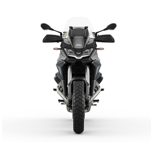 Moto guzzi v100 stelvio nero vulcano frontale 1067x800