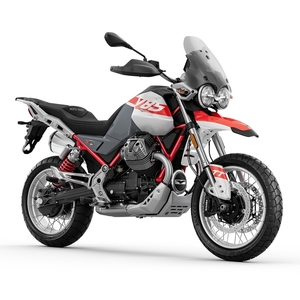 Moto guzzi v85 tt grigio yanar dag 3 4 post sx