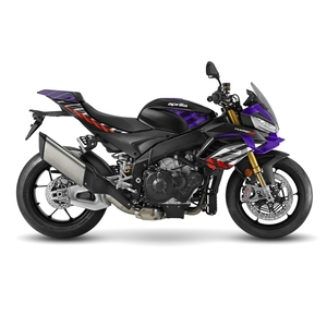 Aprilia tuono v4 factory shakedown indigo lat dx