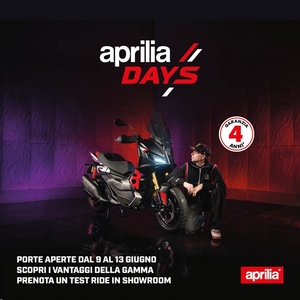 Porte aperte aprilia sccoter