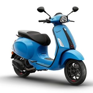 Sprints 125 blu eclettico 3 4 ant dx